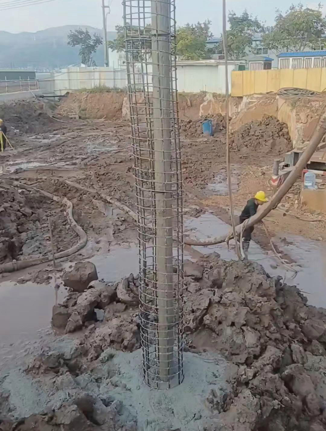德州陵城区长螺旋钻孔压灌桩